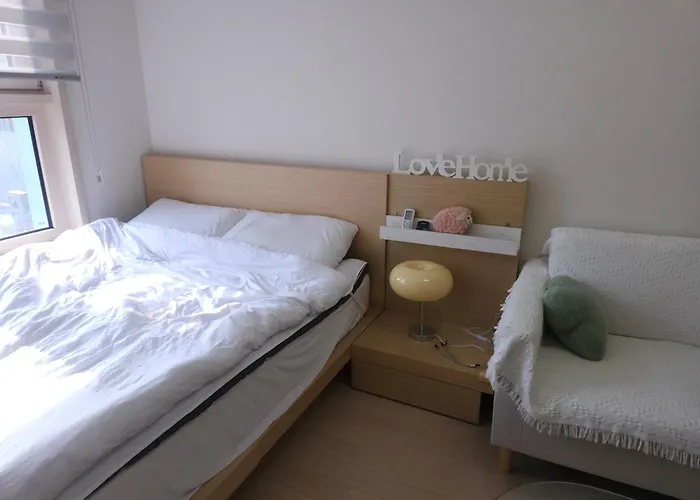 2403#quiet Premium Stay# The Vogue Grande Retreat# All-new Furniture, Extra-large Bed * ソウル特別市